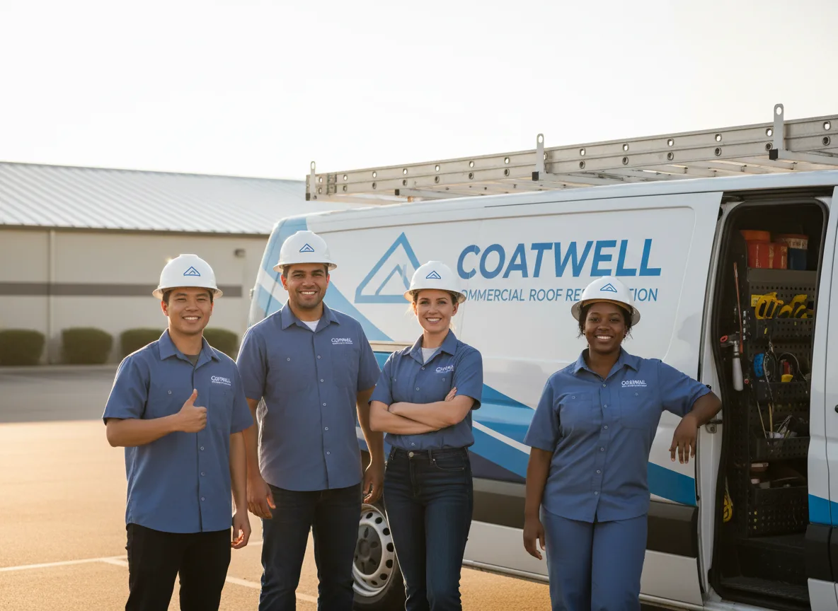 Commercial roof coating company in Belmont, NY